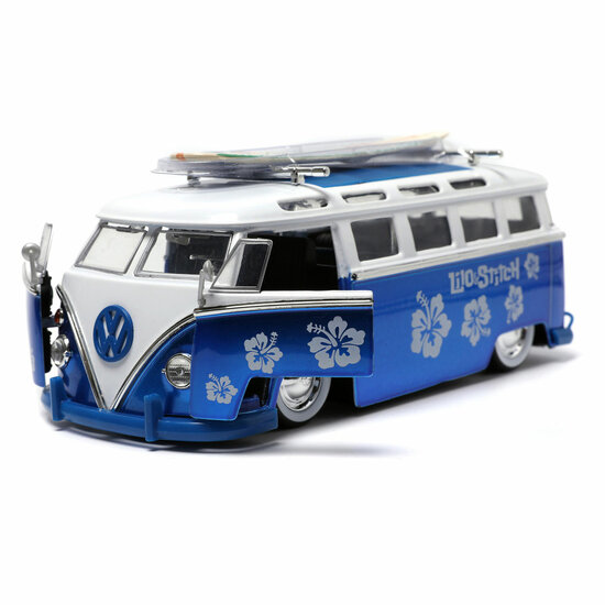 Jada Die-Cast Lilo en Stitch Volkswagen T1 Bus 1:24