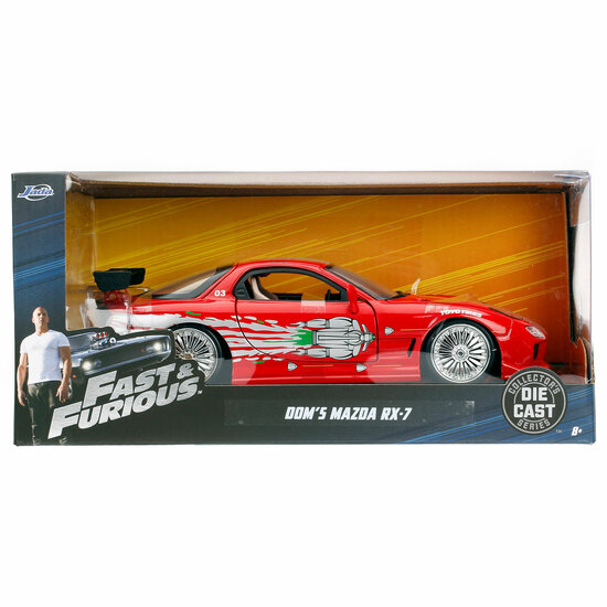 Jada Die-Cast Fast &amp; Furious 1993 Mazda RX-7 1:24