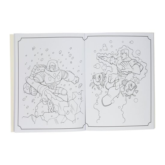 Super Color Kleurboek DC Super Friends met Potloden