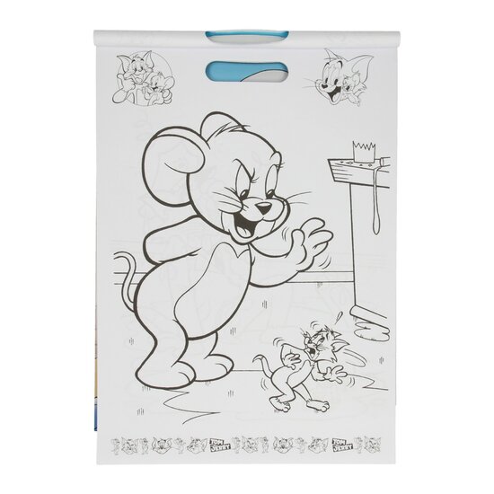 Warner Bros Super Color Kleurboek Tom &amp; Jerry met Stickers