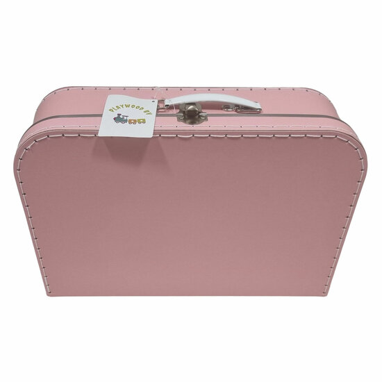 Kartonnen Koffer Set Roze, 3st.