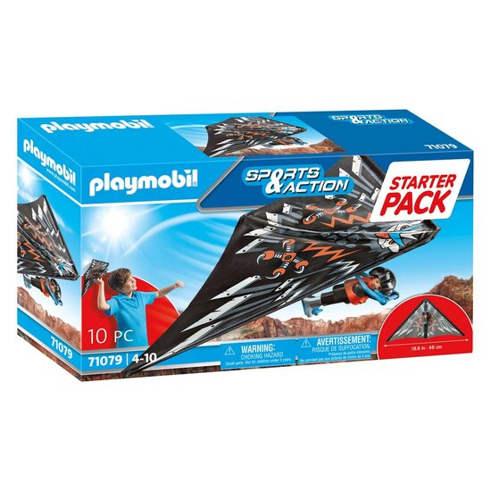 Playmobil Sports &amp; Action Starterpack Deltavlieger - 71079