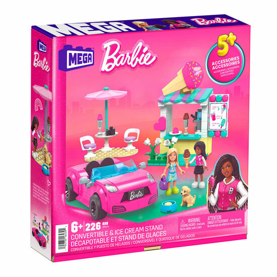 Barbie Mega Ijskraam Bouwset, 226dlg.