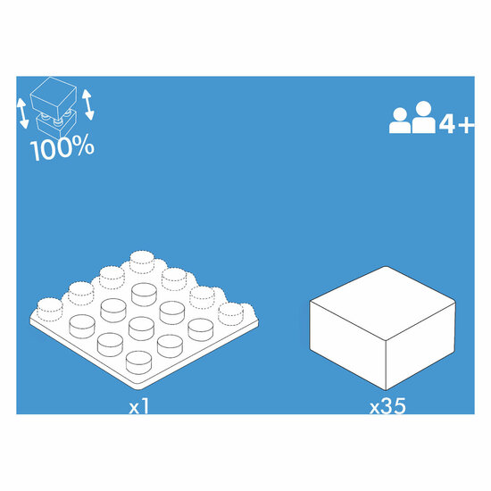 Hubelino Blokpuzzel Leven op de Boerderij - 35st.