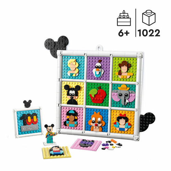 LEGO Disney  43221 100 Jaar Disney Animatiefiguren