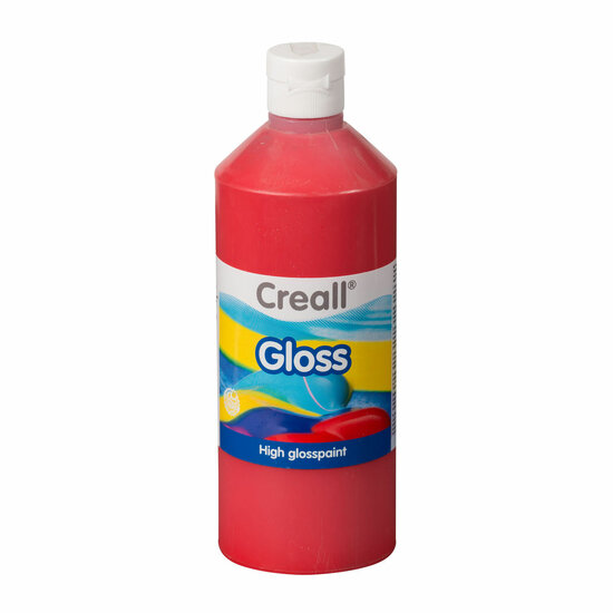 Creall Gloss Glansverf Rood, 500ml