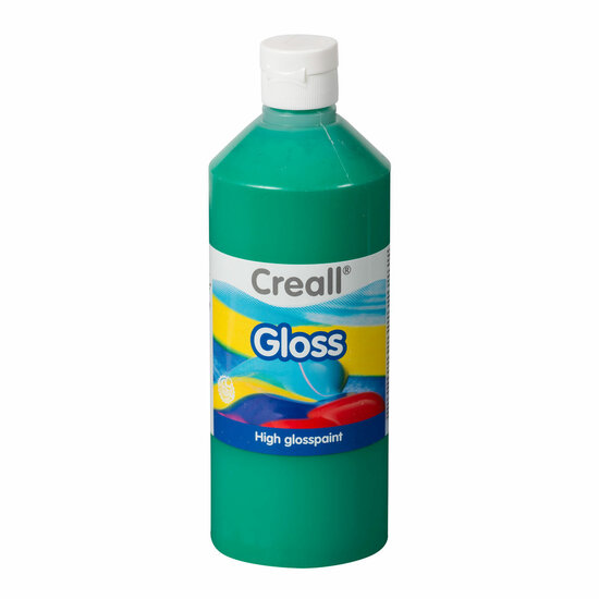 Creall Gloss Glansverf Groen, 500ml