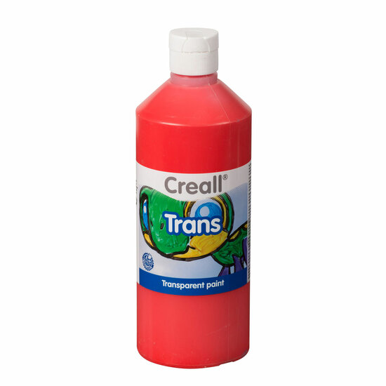 Creall Transparante Verf Rood, 500ml