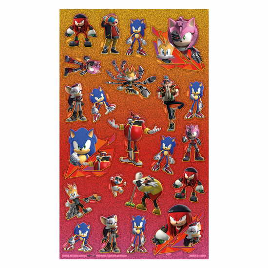 Totum Sonic Super Stickerset