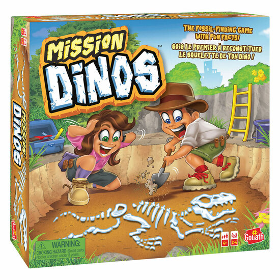 Dig em Up Dino&#039;s - Kinder Bordspel