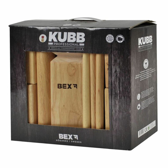 Kubb Pro Rubberhout