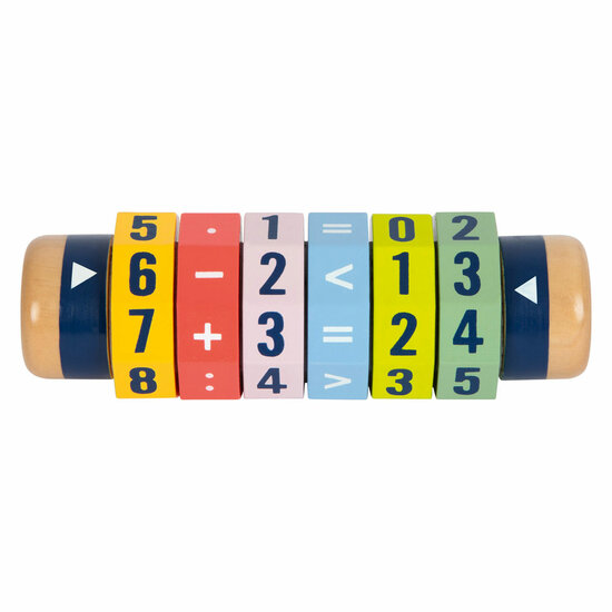 Small Foot  -  Draaibare Rekenhulp Hout 1x1