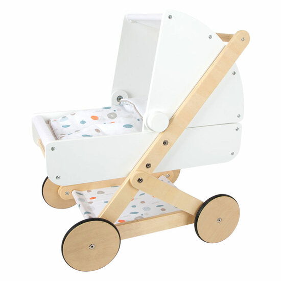 Small Foot  -  Houten Poppenwagen Little Button