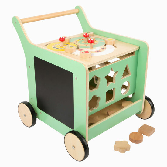 Small Foot - Houten Baby Walker Loopwagen Activiteitencentrum