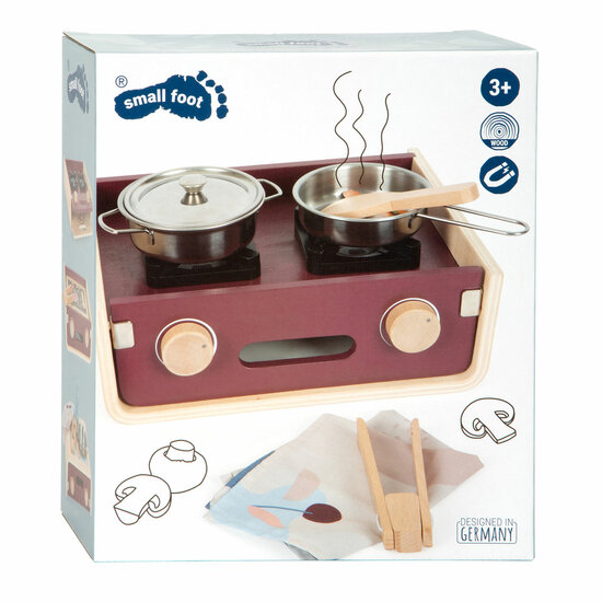 Small Foot - Houten Camping Speelkeuken Tasty, 9dlg.