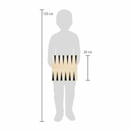 Small Foot  -  Schaak en Backgammon Spel (Golden Edition)