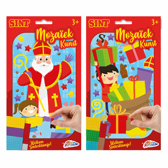 Moza&iuml;ekkunst Sinterklaas