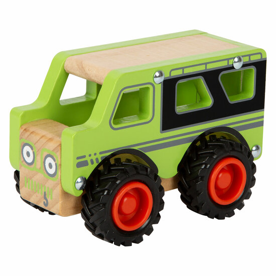 Small Foot - Houten Off-Road Jeep Groen