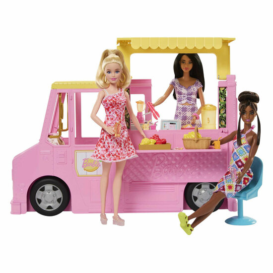 Barbie Limonadewagen met Pop