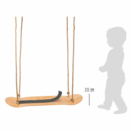 Small Foot  -  Houten Skateboard Schommel