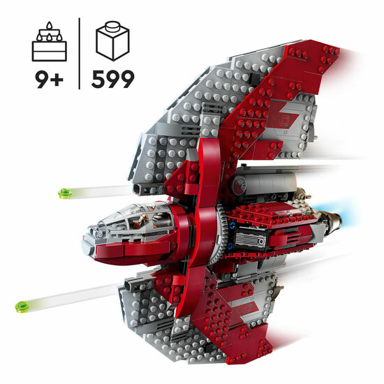 LEGO Star Wars 75362 Ahsoka Tano&#039;s T-6 Jedi Shuttle