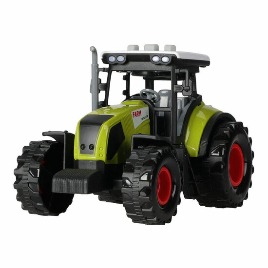 Frictie Tractor met Aanhangers