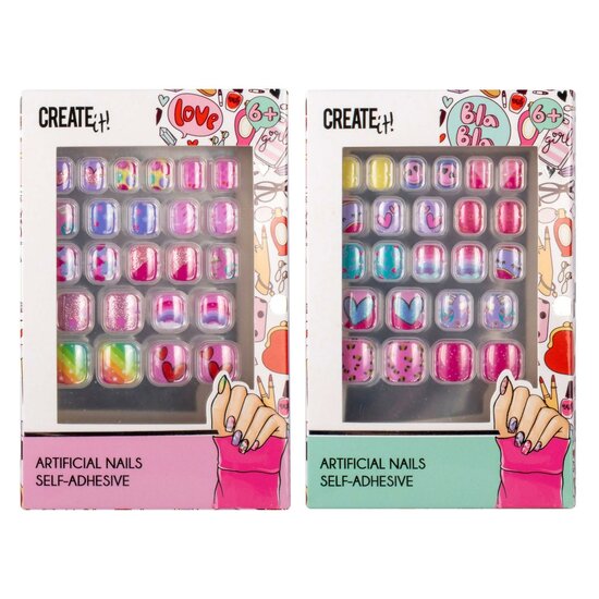 Create it! Kunstnagels Zelfklevend