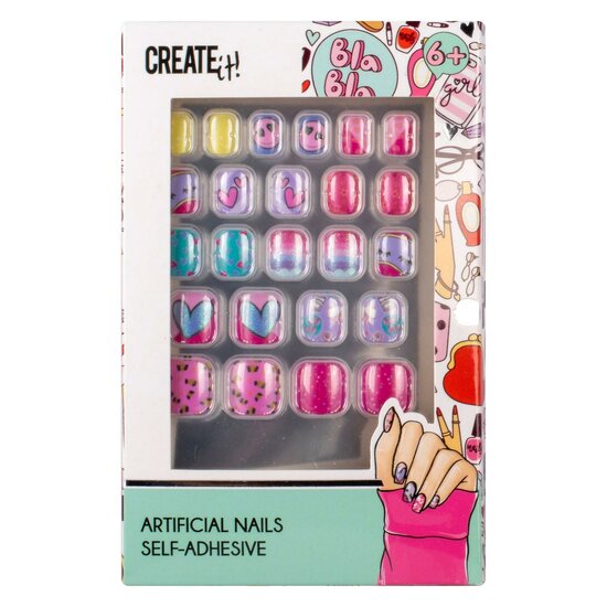 Create it! Kunstnagels Zelfklevend