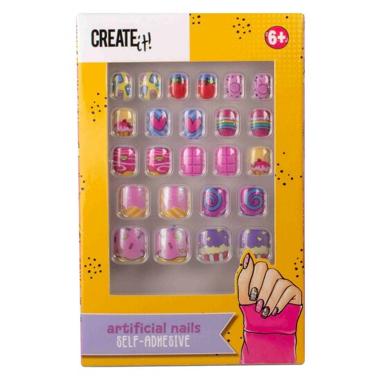 Create it! Candy Explosion Kunstnagels Zelfklevend