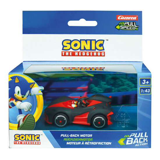 Pull Back Auto Team Sonic Racing - Shadow Dark Reaper