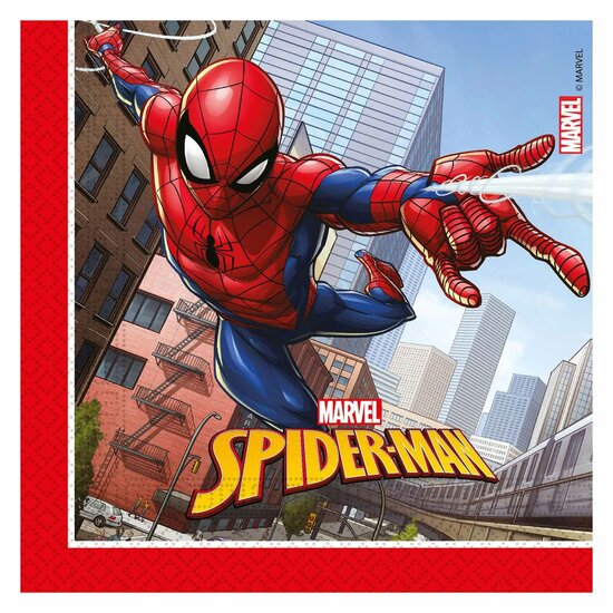 Papieren Servetten FSC Spider-Man, 20st.