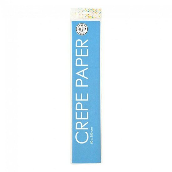 Crepepapier Baby Blauw, 50x250cm