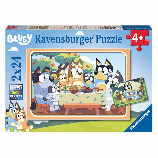 Bluey Legpuzzel 2x24st.