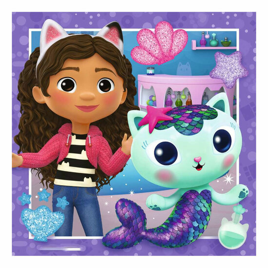Ravensburger Gabby&#039;s Poppenhuis Legpuzzel, 3x49st.