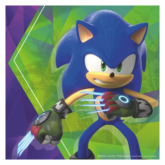 Sonic Prime Legpuzzel, 3x49st.