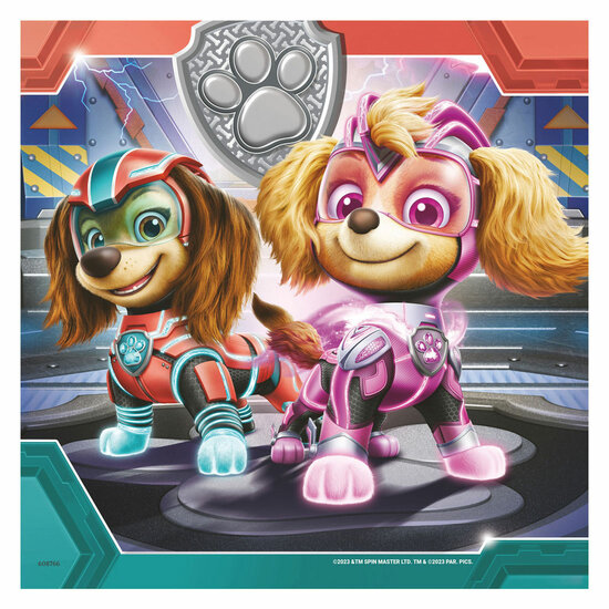 PAW Patrol The Mighty Movie Legpuzzel, 3x49st.