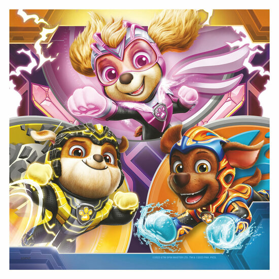 PAW Patrol The Mighty Movie Legpuzzel, 3x49st.