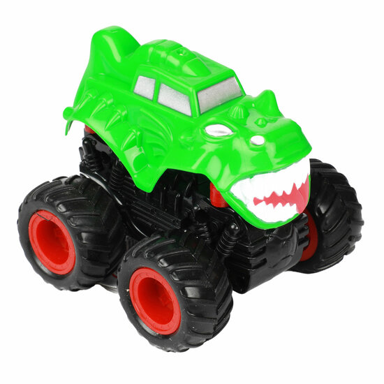 Cars &amp; Trucks Frictie Monstertruck met Tanden