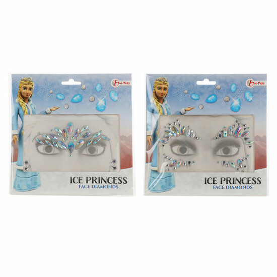 Ice Princess Gezichtsdiamanten