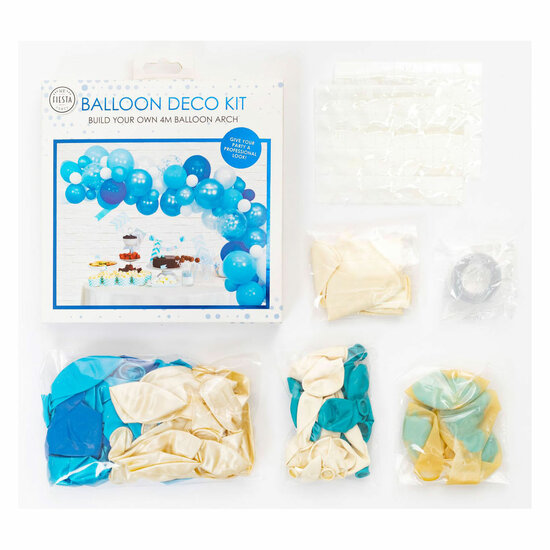 Ballonnen Boog Set Blauw