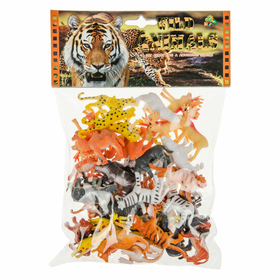 Kleine Wilde Dieren - 48 stuks