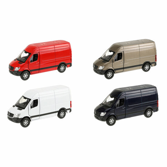 Welly Mercedes-Benz Sprinter Panel Bus Modelauto 1:34