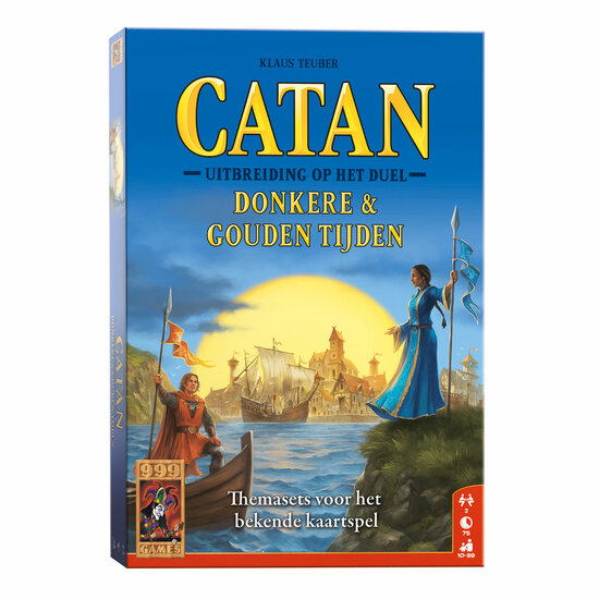 999 Games Catan: Het Duel - Donkere &amp; Gouden Tijden Bordspel