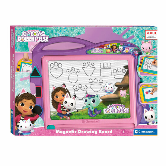 Clementoni Gabby&#039;s Poppenhuis Magnetisch Tekenbord