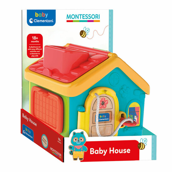 Clementoni Montessori Baby - Activiteitenhuisje