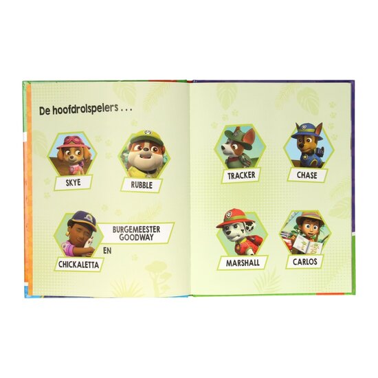 Voorleesboek De Pups Redden een Reuzenplant PAW Patrol