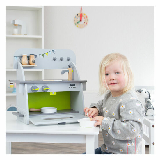 Small Foot - Houten Speelkeuken Compact, 9dlg.