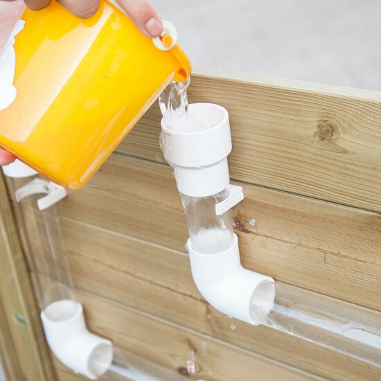 Houten Water Speelmuur 2-zijdig