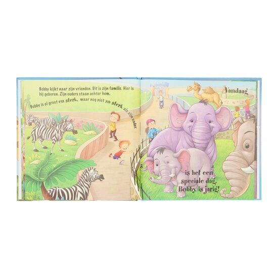Prentenboek - Bobby&#039;s feestje in de dierentuin