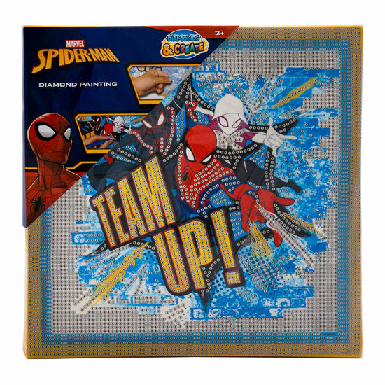 Spiderman Diamond Painting Canvas XL